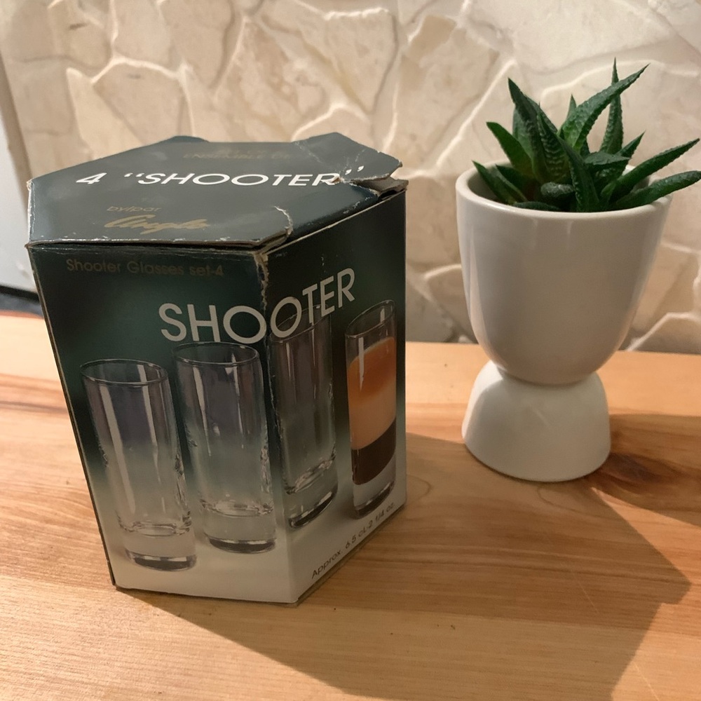 ANGLO | Set of 4 | Luminarc Shooter Glasses